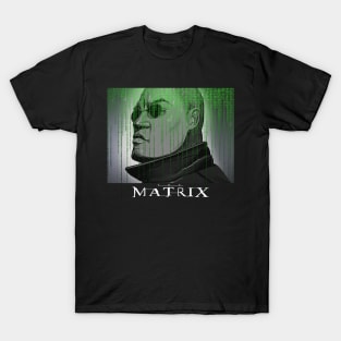 Resurrections Matrix 4 Mens Neo Shirt Neo, Morpheus and Trinity Keanu Reeves T-Shirt